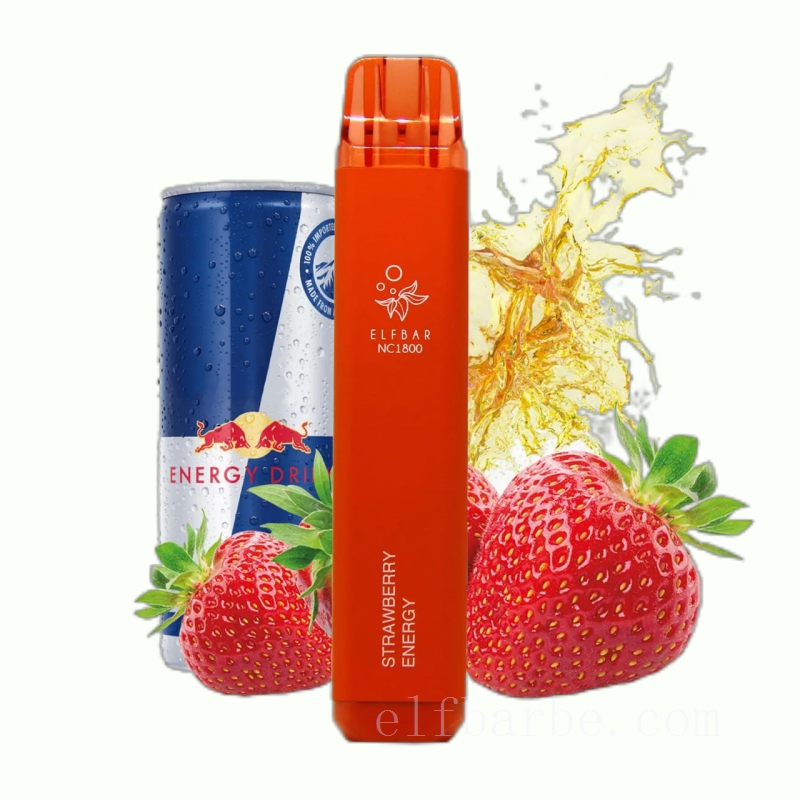 ELF BAR NC1800 Disposable 1800 Trekjes Strawberry Energy Elfbar